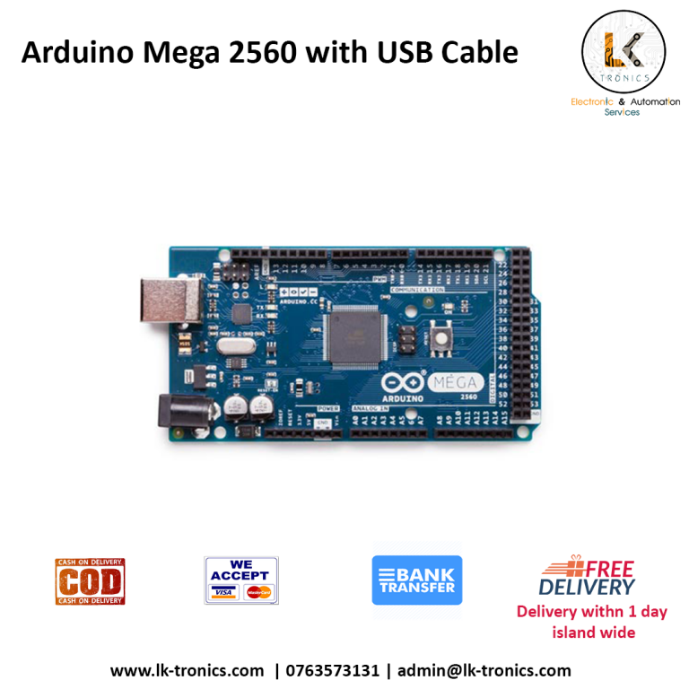 Arduino Mega with USB cable