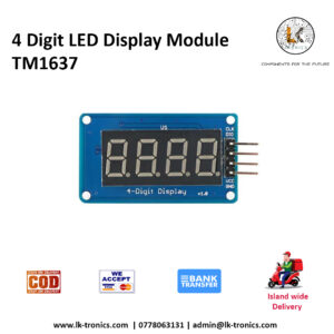 4 Digit LED Display Module TM1637