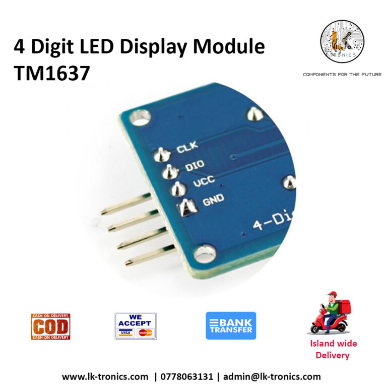 4 Digit LED Display Module TM1637