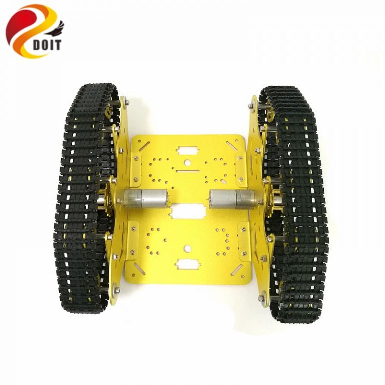 DOIT TS300 Tracked Robot Smart Car Platform with Damping Effect System for Arduino Raspberry Pi DIY 2