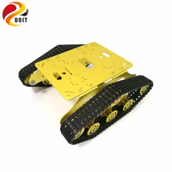 DOIT TS300 Tracked Robot Smart Car Platform with Damping Effect System for Arduino Raspberry Pi DIY