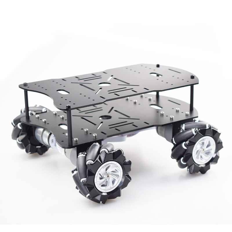 Double Layer 4 Wheel Drive Car Chassis for Arduino | LK TRONICS TRADING