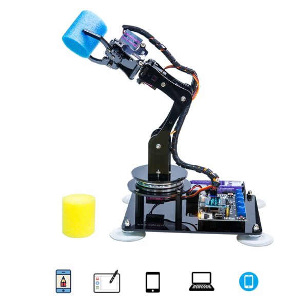 5 Axis Robotic Arm Kit Stem Robotics Kit
