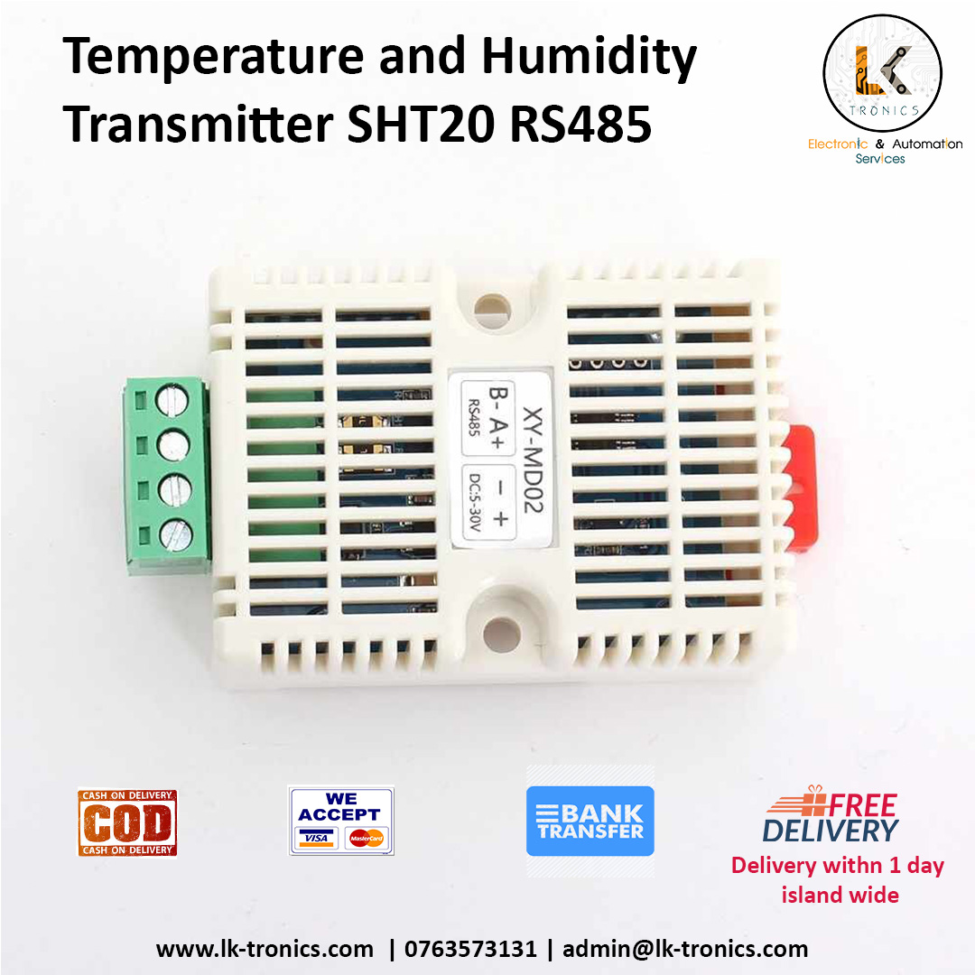 SHT20 RS485 Temperature Sensor XY-MD02 LK-Tronics