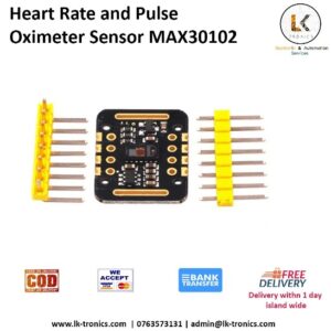 MAX30102 Heart Rate and Pulse Oximeter Sensor