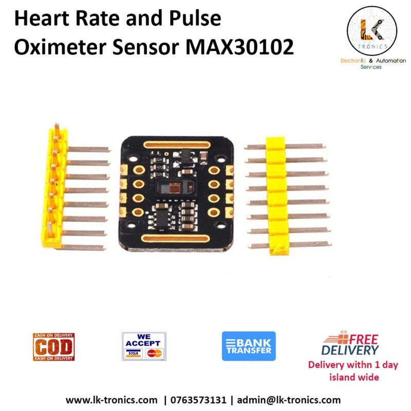 Max002 Sensor MAX30102 Heart Rate and Pulse Oximeter Sensor