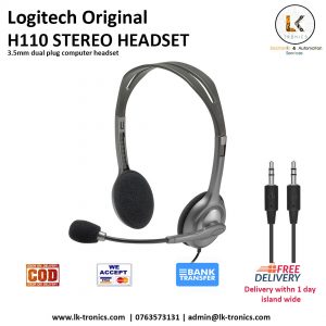 LOGITEC H110 HEADSET BEST PRICE IN SRI LANAKA