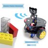 Adeept 3WD Bluetooth Smart Robot Car Kit Stem Arduino Starter Learning Kit for Arduino R3 with