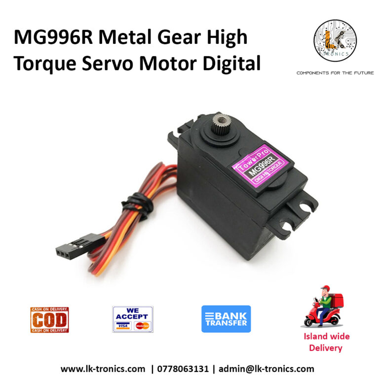 MG996R Metal Gear High Torque Servo Motor Digital