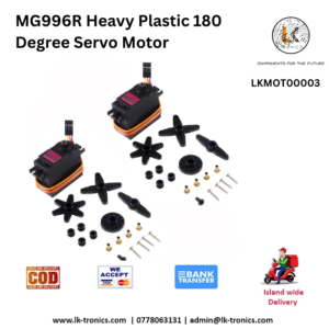 MG996R Heavy Plastic 180 Degree Servo Motor
