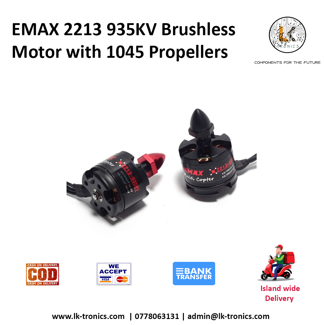 EMAX 2213 935KV Brushless Motor with 1045 Propellers