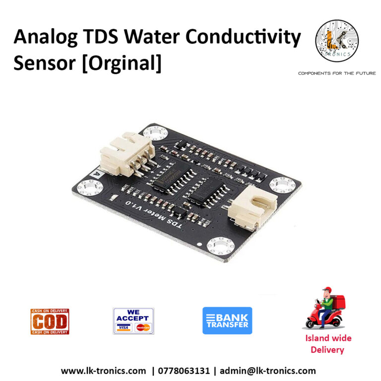 Analog TDS Water Conductivity Sensor