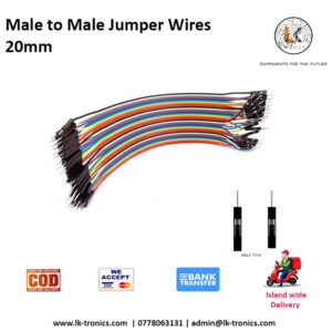 Male to Male Jumper Wires 20mm