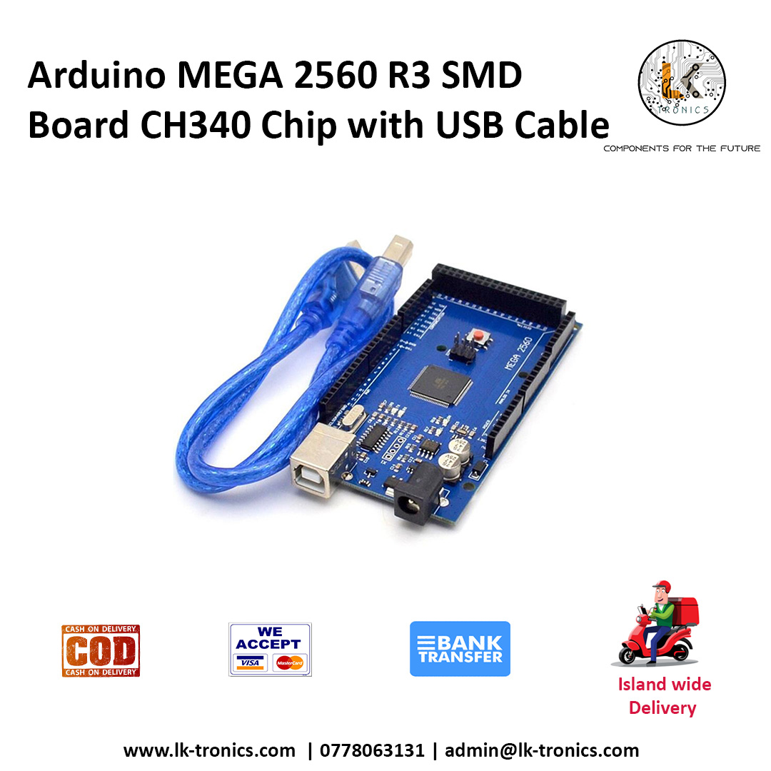 tubo realimentación temperamento Arduino MEGA 2560 R3 SMD Board