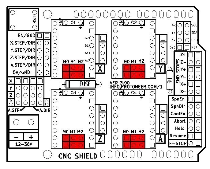 CNC Shield V3 Engraving Machine