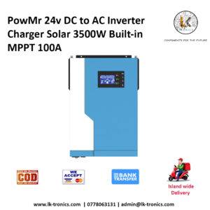PowMr 24v DC to AC Inverter Charger Solar 3500W