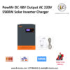 PowMr DC 48V Output AC 220V 5500W Solar Inverter Charger