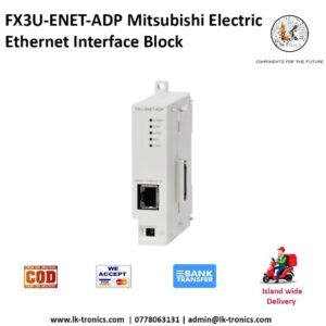 FX3U ENET ADP Mitsubishi Electric Ethernet Interface Block