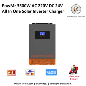 PowMr 3500W AC 220V DC 24V All In One Solar Inverter Charger