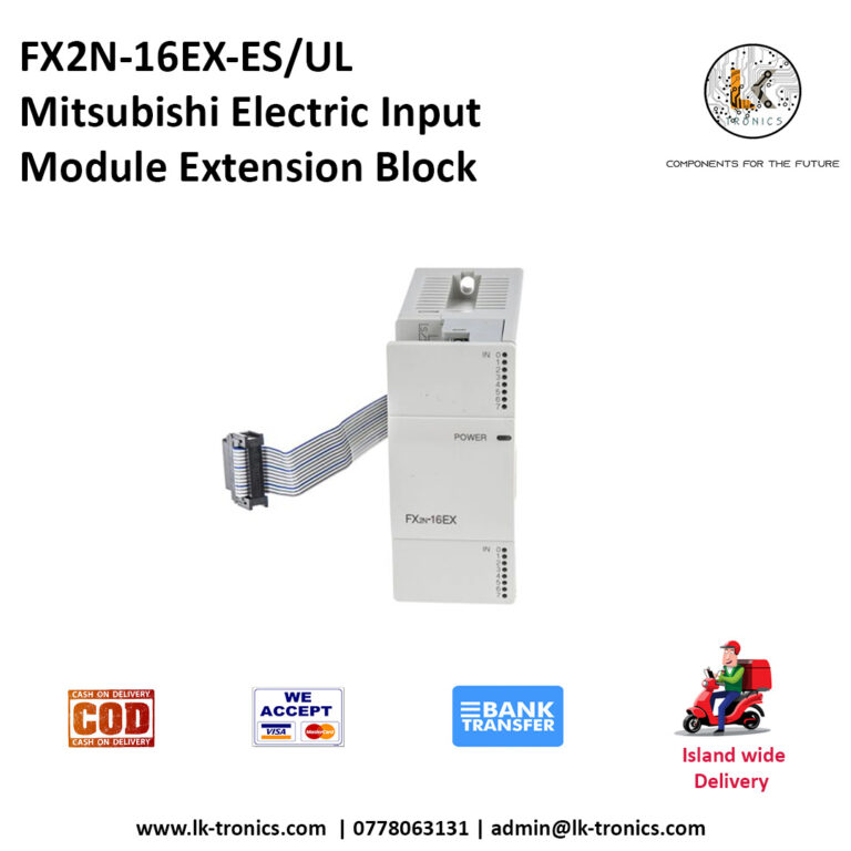 FX2N-16EX-ES/UL Mitsubishi Electric Input Module Extension Block
