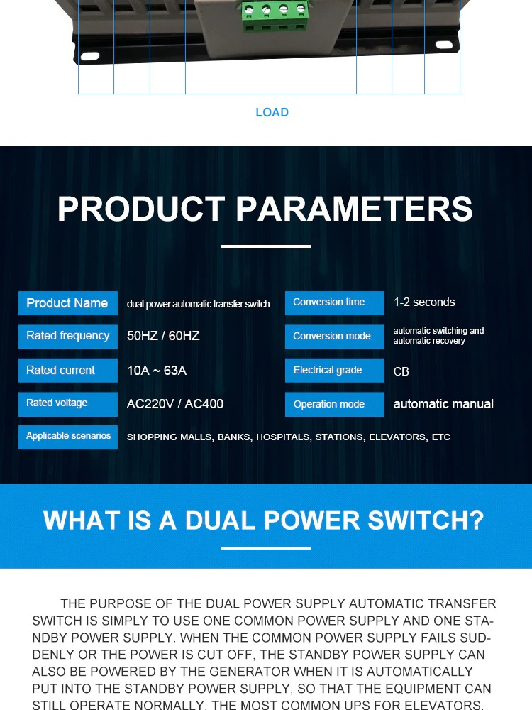 Buy Similar dual power automatic switch