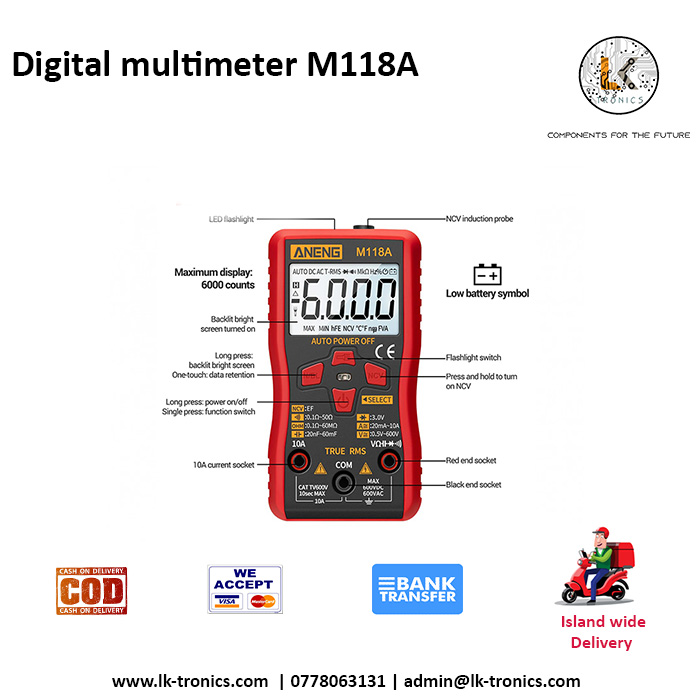 Digital multimeter M118A