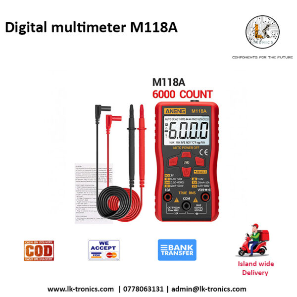 Digital multimeter M118A