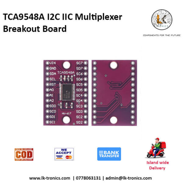 TCA9548A I2C IIC Multiplexer Breakout Board for Arduino