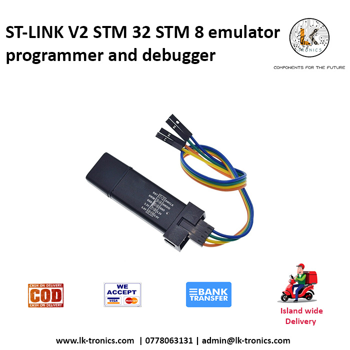 ST-LINK V2 STM 32 STM 8 emulator programmer and debugger