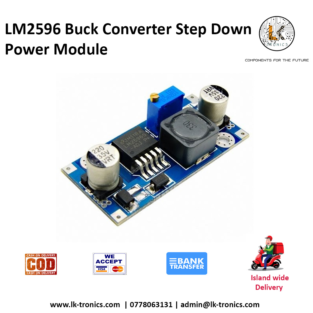 LM2596 Buck Converter Step Down | LK Tronics