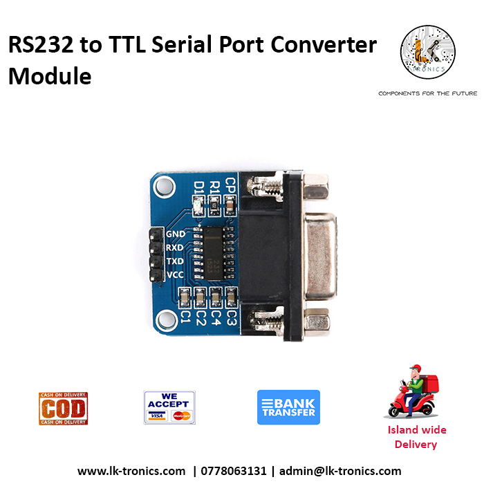 RS232 to TTL Serial Port Converter Module