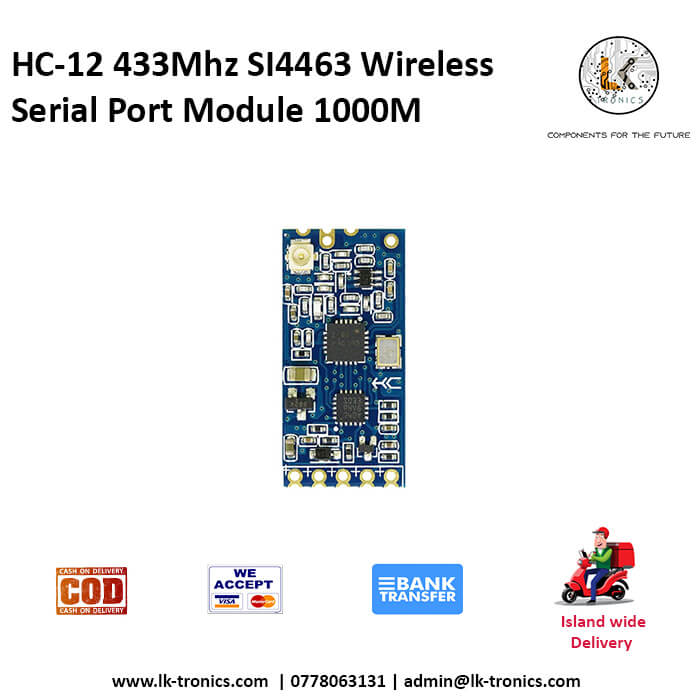 HC-12 433Mhz SI4463 Wireless Serial Port