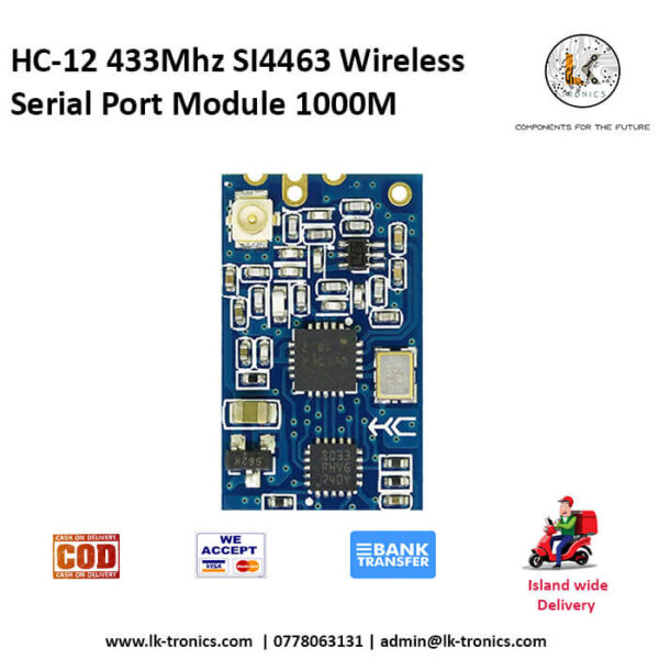 HC-12 433Mhz SI4463 Wireless Serial Port