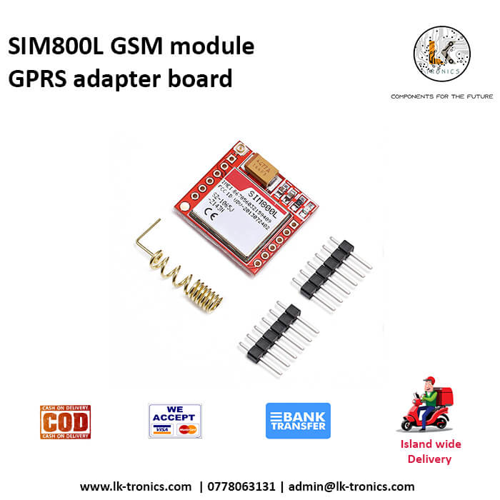 SIM800L GSM module GPRS adapter board