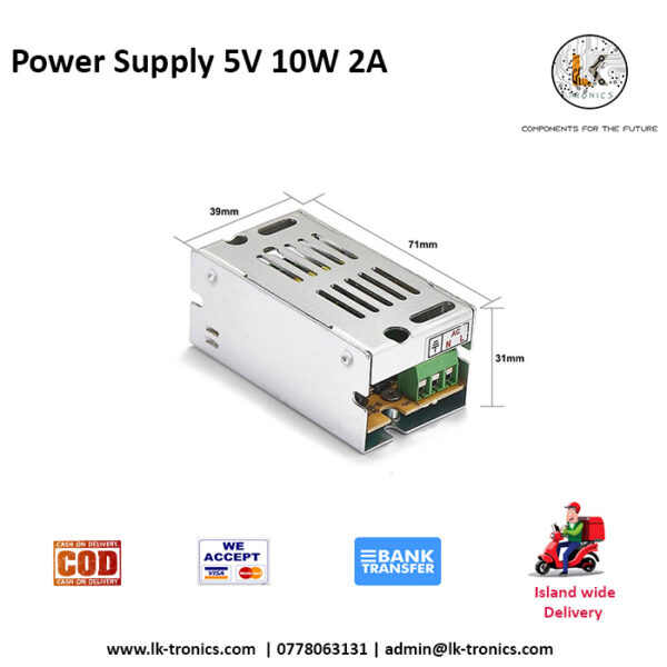 Power Supply 5V 10W 2A