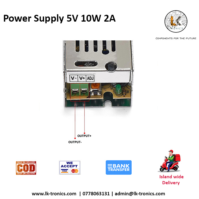 Power Supply 5V 10W 2A