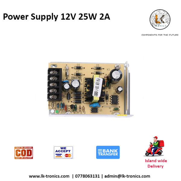 Power Supply 12V 25W 2A