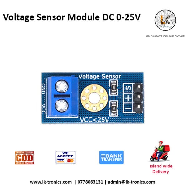 Voltage Sensor Module DC 0-25V