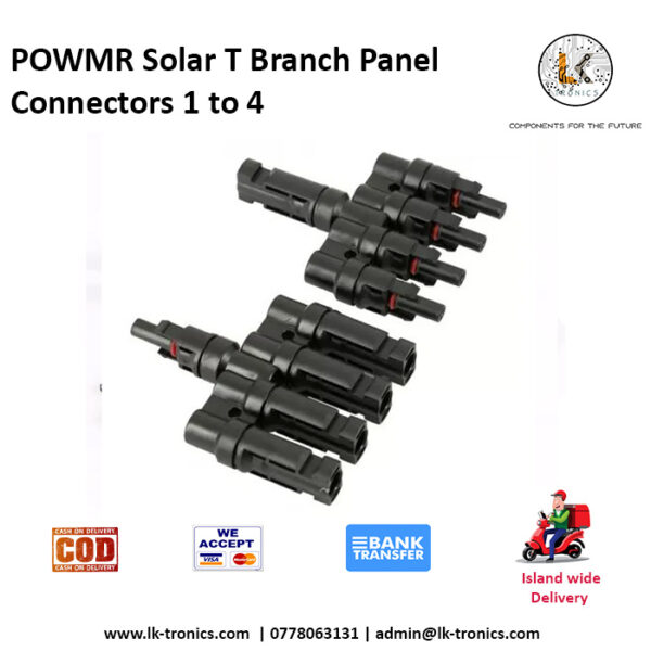 POWMR Solar T Branch Panel Connectors 1 to 4