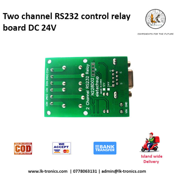 RS232 control relay board