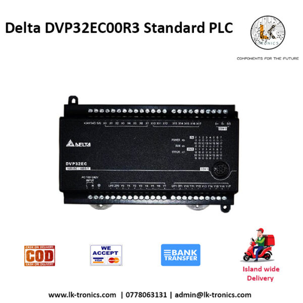 Delta DVP32EC00R3 standard plc