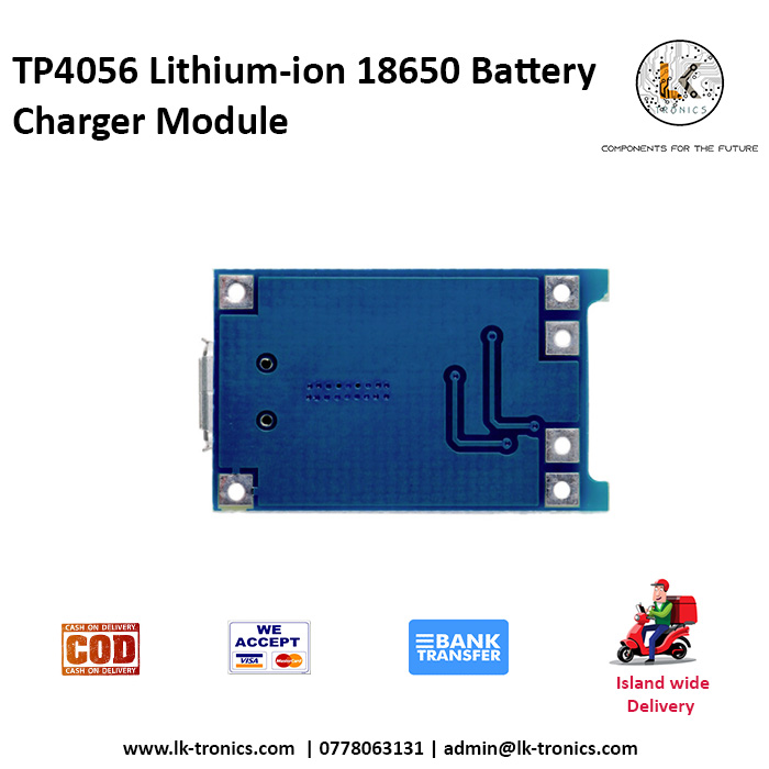 18650 Battery Charger Module