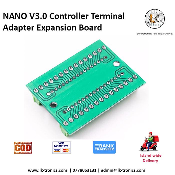 NANO V3.0 Controller Terminal Adapter Expansion Board (Without Board)