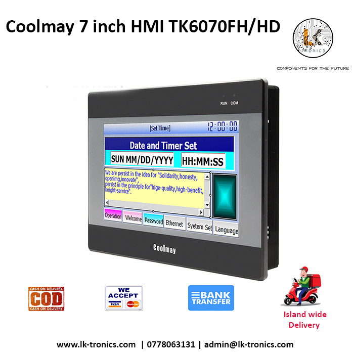 Coolmay 7 inch HMI TK6070FH/HD