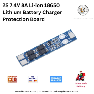 2S 7.4V 8A Li-ion 18650 Lithium Battery Charger Protection Board
