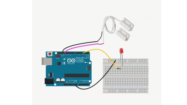 What is MC38 Wired Door Magnetic Read Sensor with Arduino | LK TRONICS ...