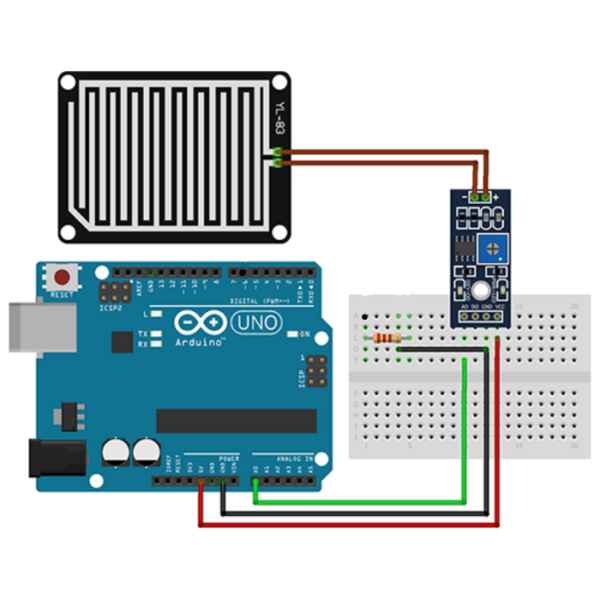 What is Rain Drop Sensor with Arduino | LK TRONICS TRADING