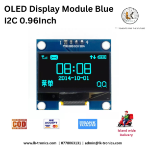 OLED Display Module Blue I2C 0.96Inch