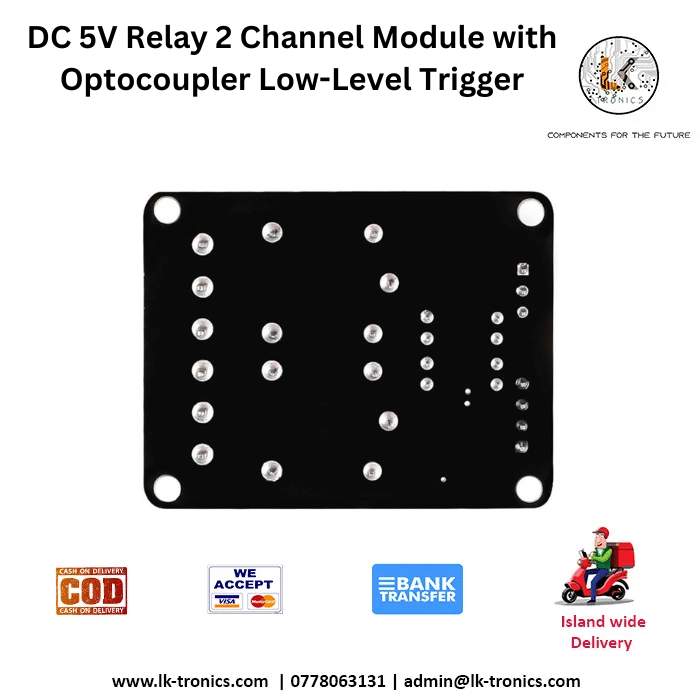DC 5V Relay 2 Channel Module