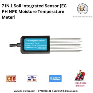 7 IN 1 Soil Integrated Sensor [EC PH NPK Moisture Temperature Meter]